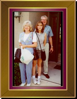 Vassar's cousin, Jimmie Clements & family. Clements Reunion, Bushnell, Florida. March 1999.