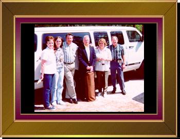 Special Friends Joyce, Kayla, and Jerry McGlocklin, Vassar, Joan & Warren Glass. Suwannee Spring Fest, March 1999 in Live Oak, Florida.